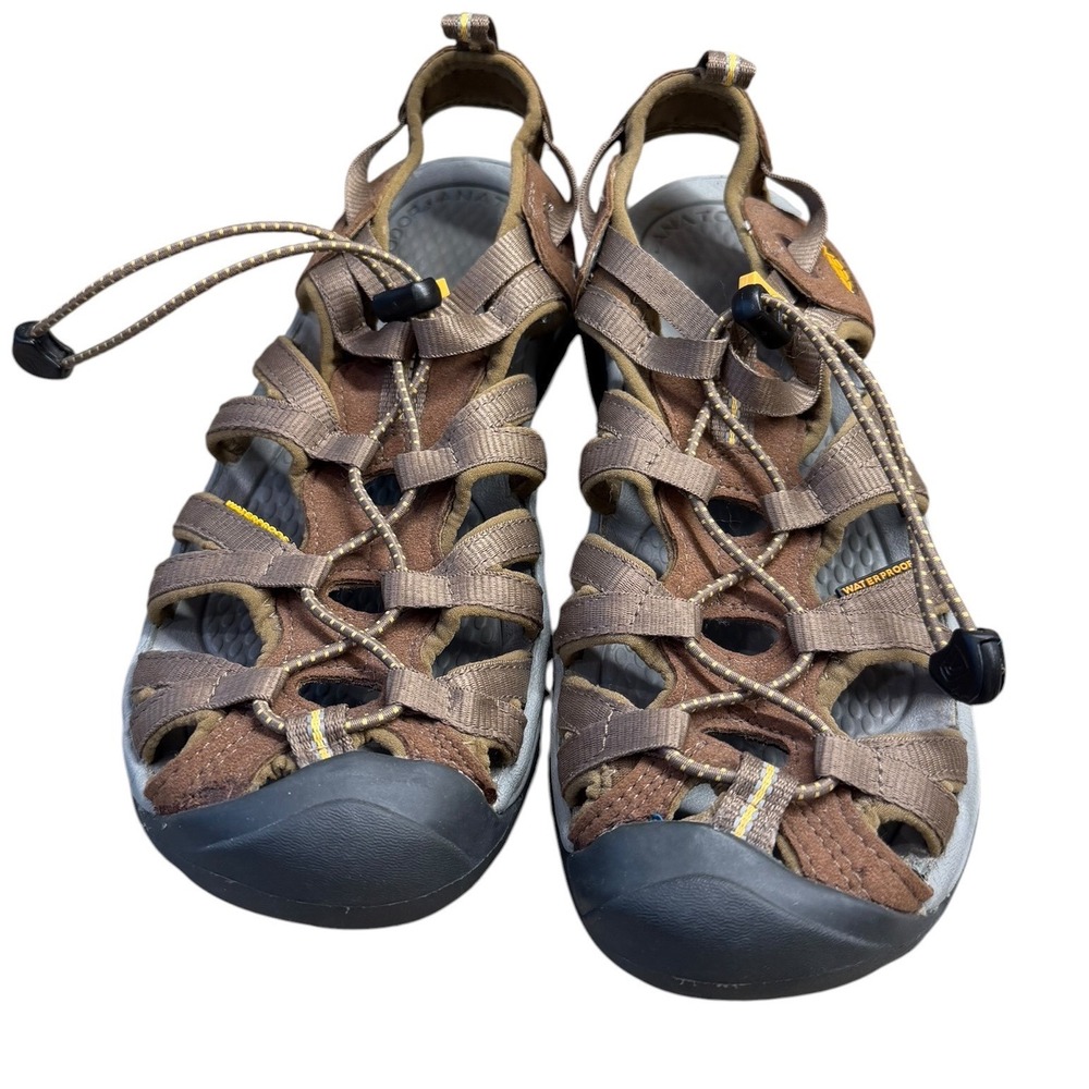 Keen Venice H2 Sandals Womens Size 8 Waterproof Hiking Brown Gorpcore Utility